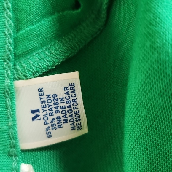 Derek Heart Green Short Sleeve Top - Picture 14 of 14